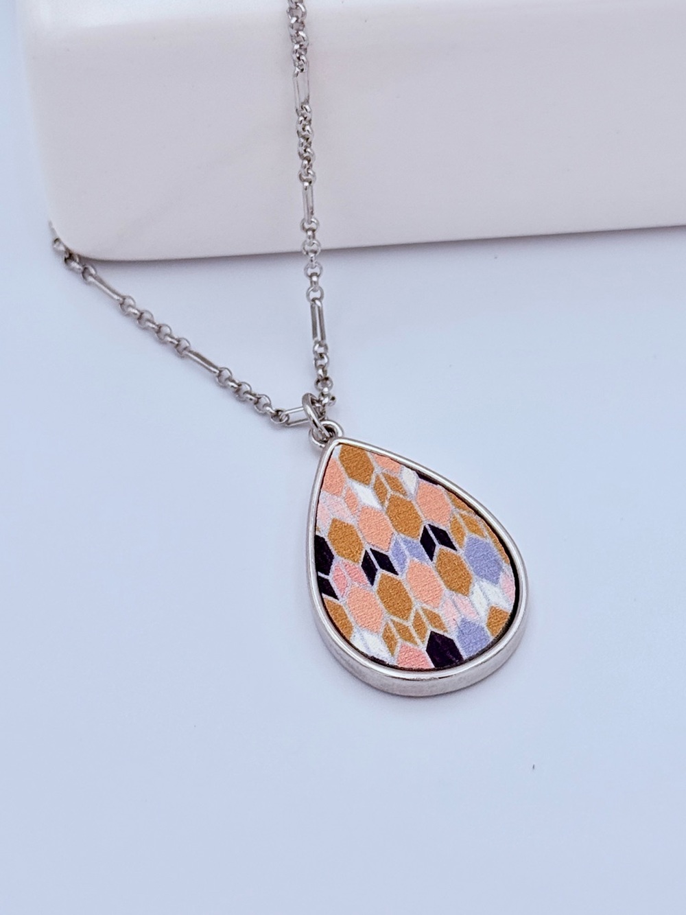 Christopher and Banks Pendant Necklace - Silver NWT
